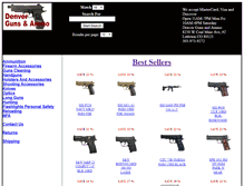 Tablet Screenshot of denverammo.com